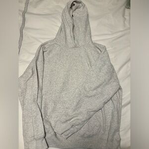 hollister hoodie, grey